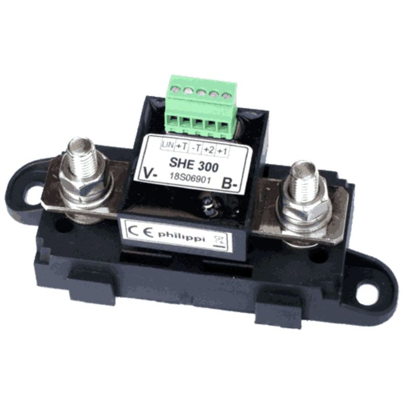 Shunt SHE 300 van Philippi voor BCM battery control monitor