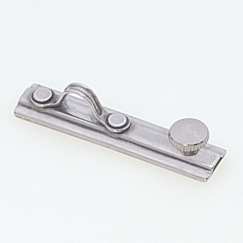 Slede met oog voor schootblok voor rail 25 mm